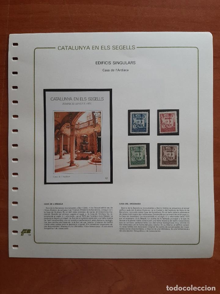 Sellos: HISTORIA POSTAL DE CATALUNYA :EDIFICIS SINGULARS - CASA DE L &acute;ARDIACA - Foto 1