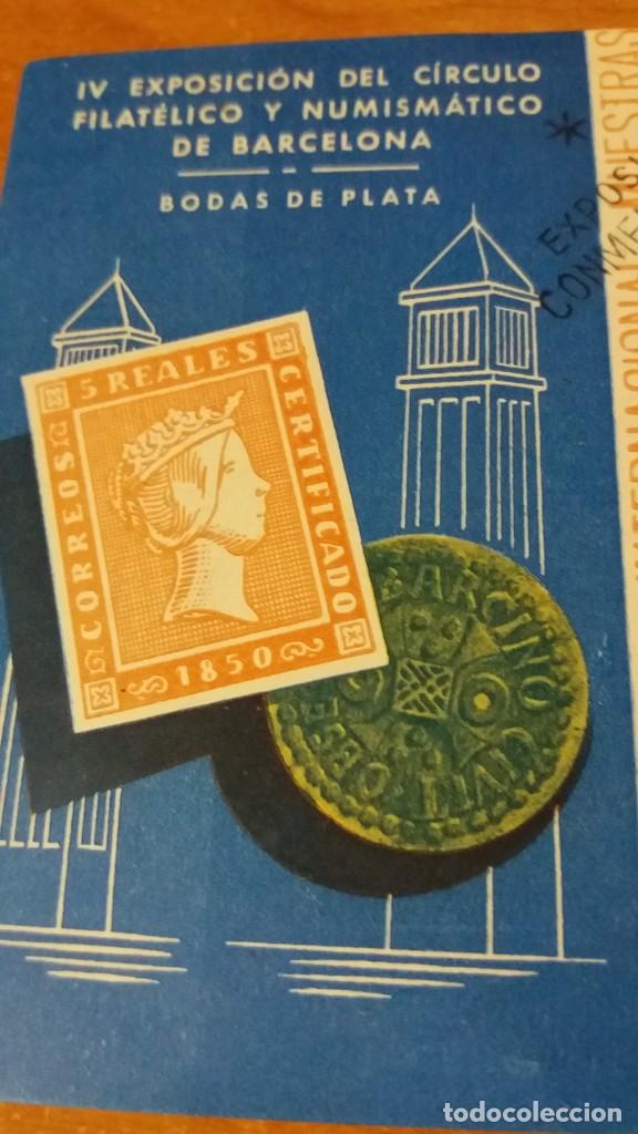 Sellos: Tarjeta postal Filatelia 1950 - Foto 1