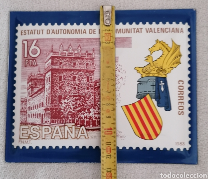 Sellos: Chapa Esmaltada Sello Antiguo. - Foto 4