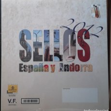 Sellos: SELLOS DE ESPAÑA Y ANDORRA. 2012. CORREOS. PRECINTADO.. Lote 311918188