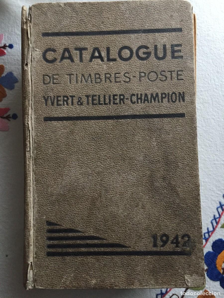 Sellos: CATALOGUE YBERT & TELLIER DE TIMBRES-POSTE 1942 - Foto 1