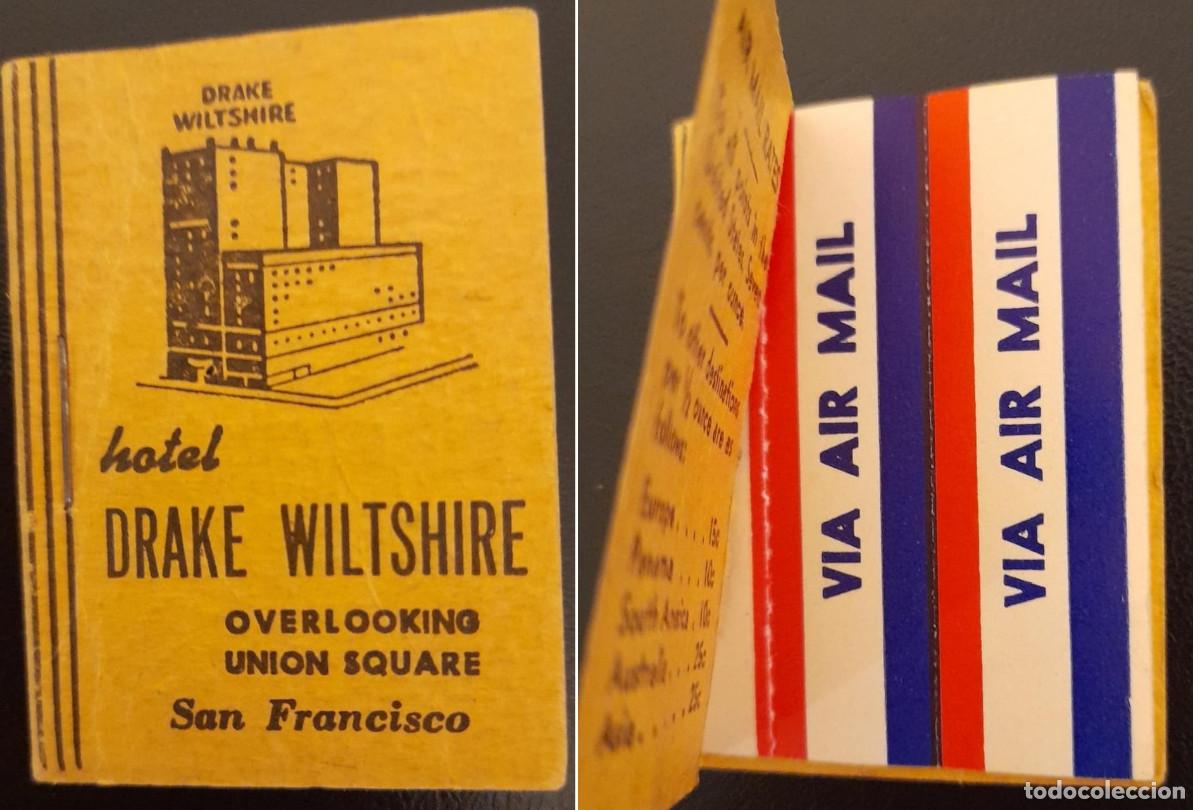 Sellos: SO) AIRWAY STRIPS, DRAKE WILTSHIRE HOTEL - Foto 1