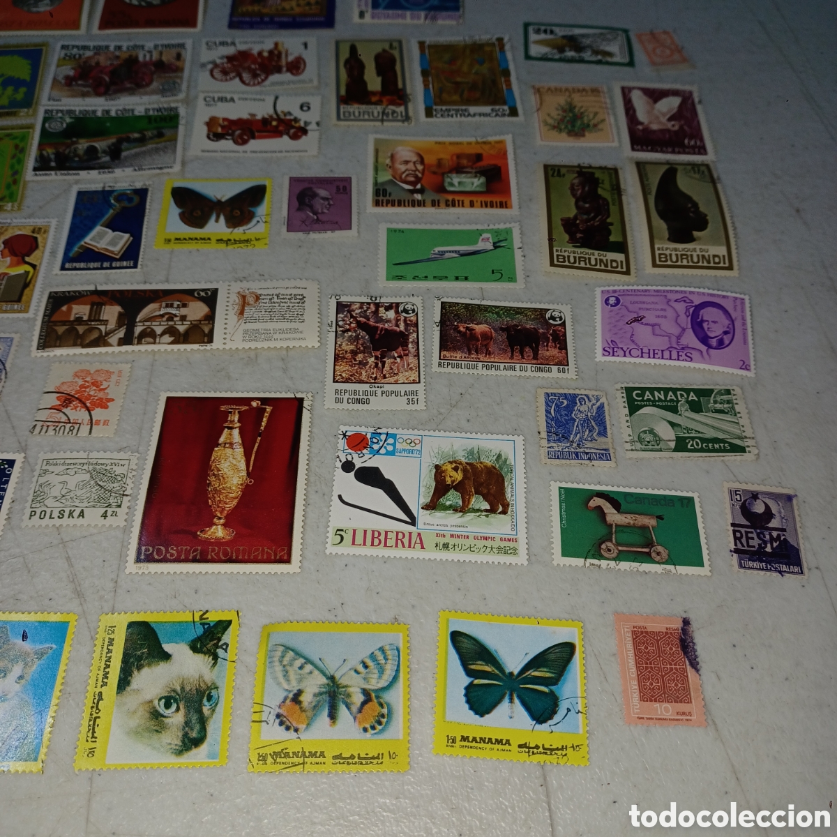 Sellos: Lote sellos usados variados A - Foto 3