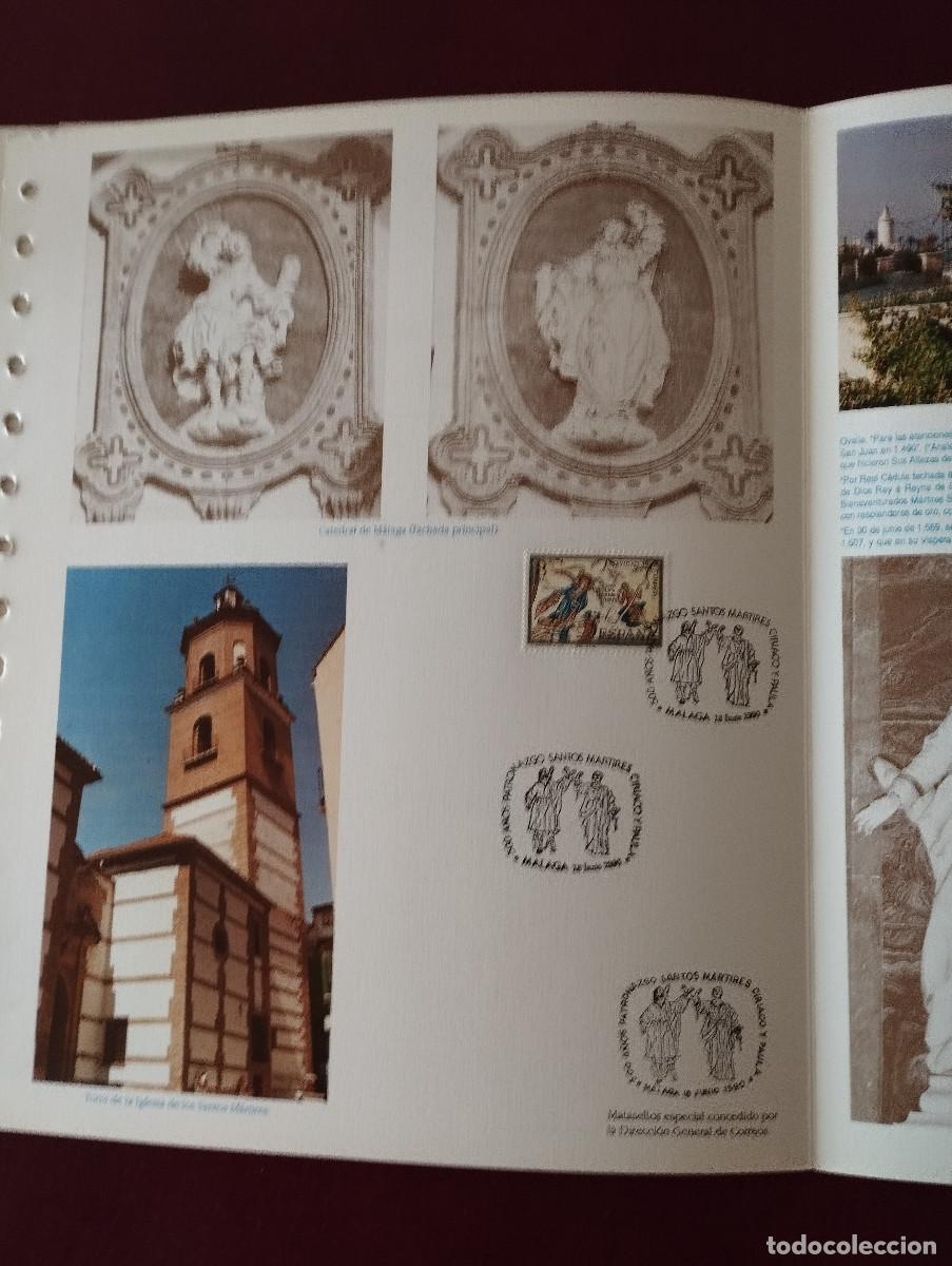 Sellos: 5 documentos filatelicos SAMANA SANTA DE MALAGA - Foto 10