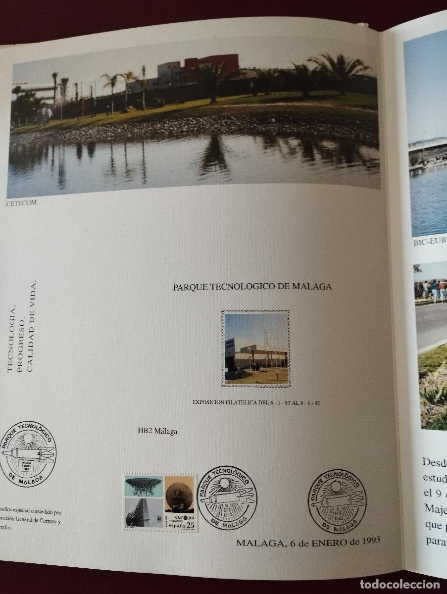Sellos: 6 documentos filatelicos MALAGA - Foto 2
