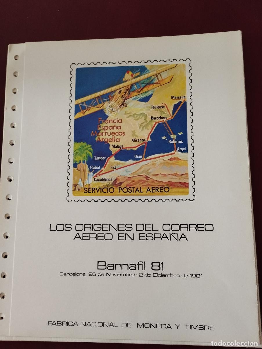 Sellos: 6 documentos filatelicos MALAGA - Foto 3