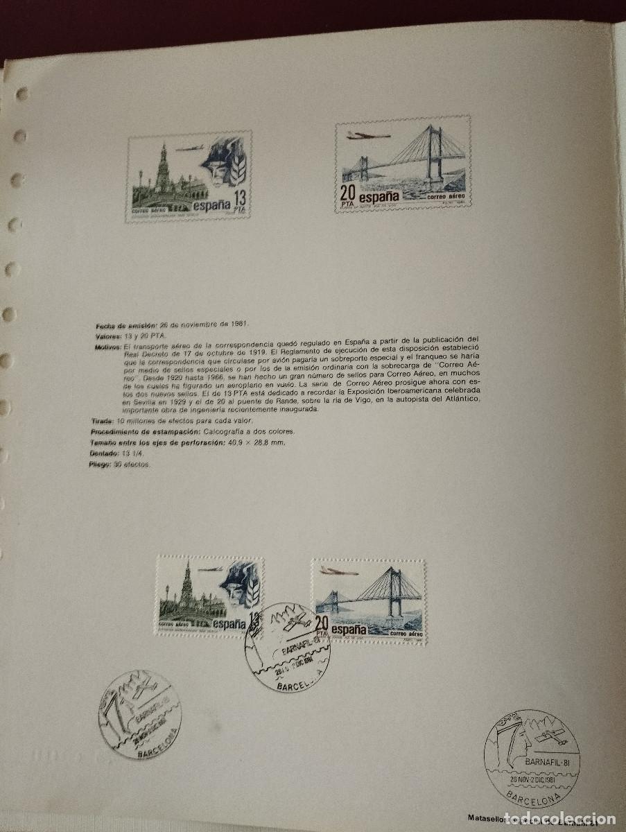 Sellos: 6 documentos filatelicos MALAGA - Foto 4