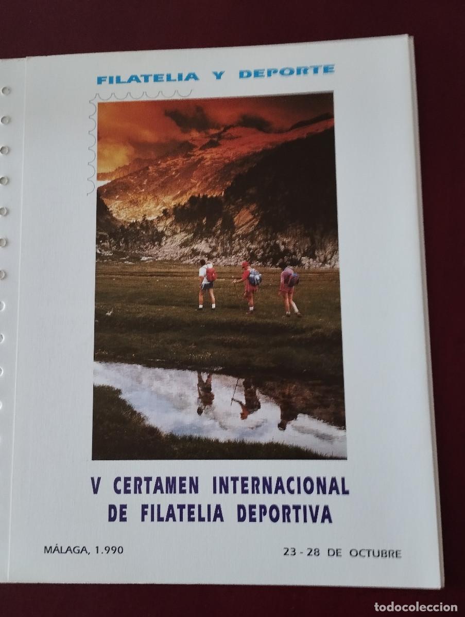 Sellos: 6 documentos filatelicos MALAGA - Foto 5