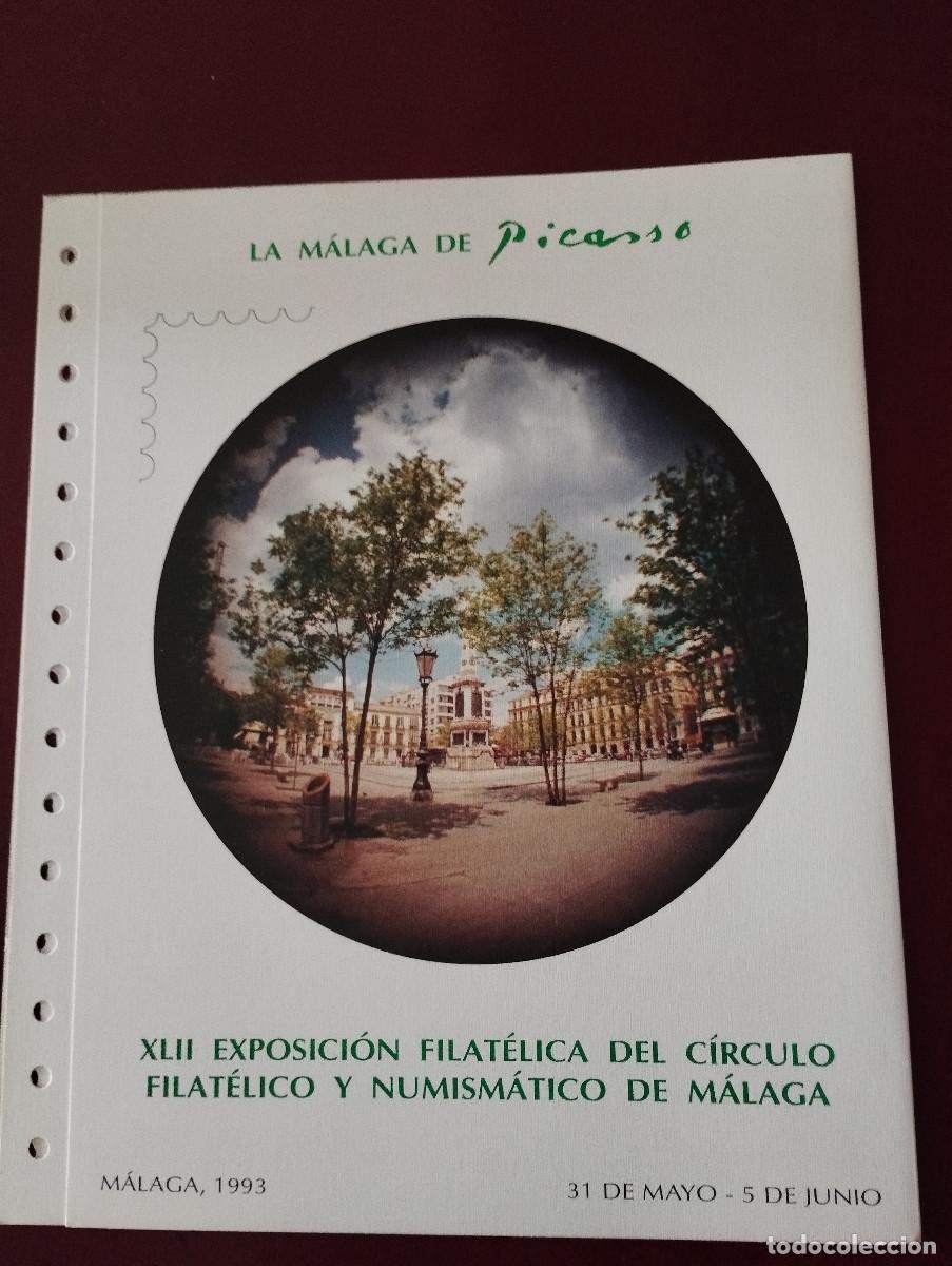 Sellos: 6 documentos filatelicos MALAGA - Foto 7