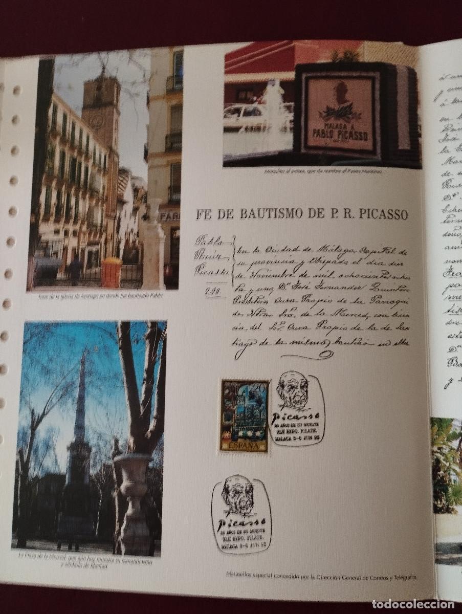 Sellos: 6 documentos filatelicos MALAGA - Foto 8