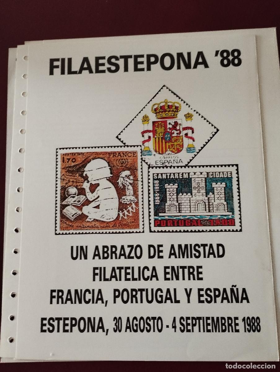 Sellos: 5 documentos filatelicos DIA DEL SELLO - Foto 5