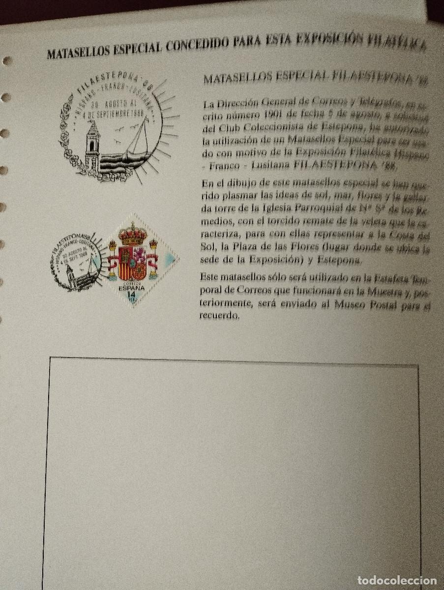Sellos: 5 documentos filatelicos DIA DEL SELLO - Foto 6
