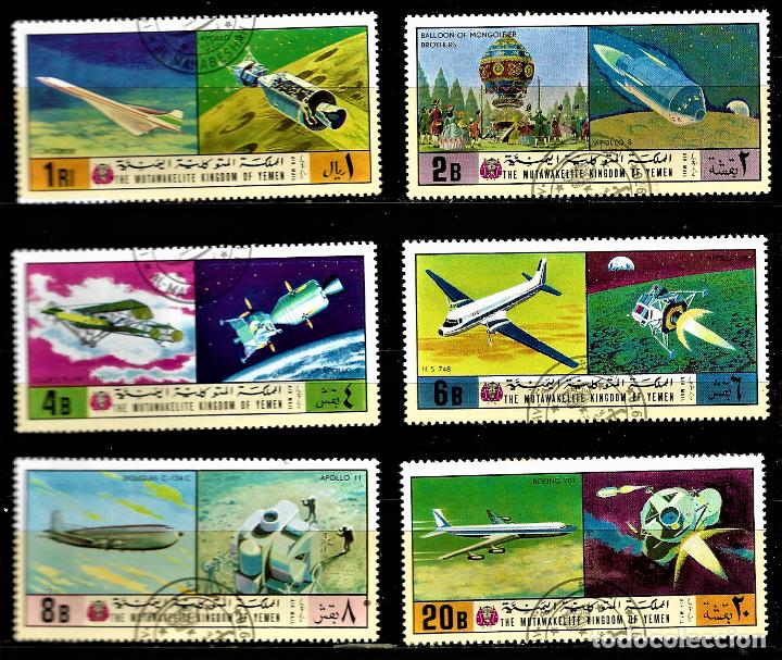 Sellos: SELLOS YEMENE - CONQUISTA DEL ESPACIO - Foto 1