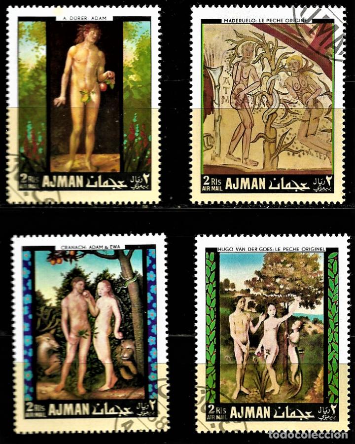 Sellos: SELLOS AJMAN - ARTE - Foto 1
