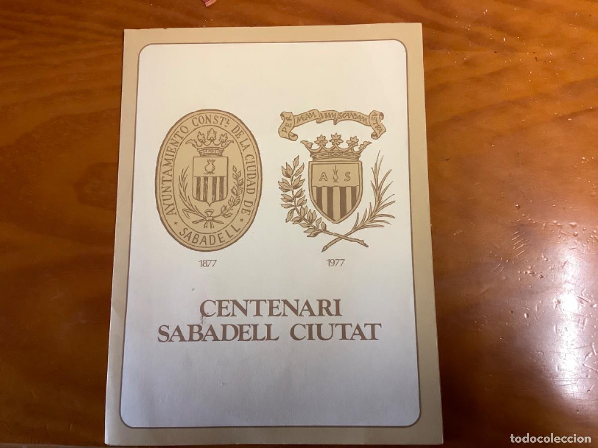 Sellos: CENTENARI SABADELL CIUTAT TRIPTICO - Foto 1