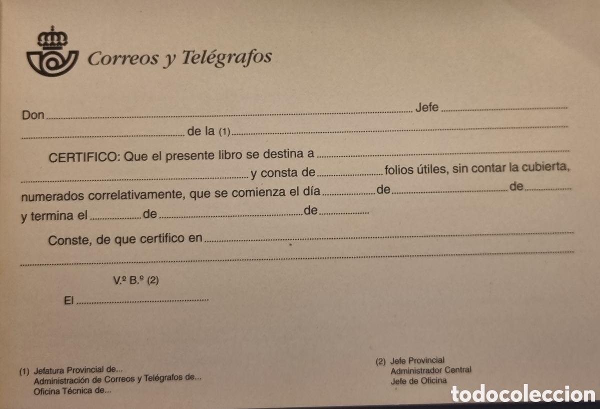 Sellos: Correos Libro de Entrega 2002 - Foto 2