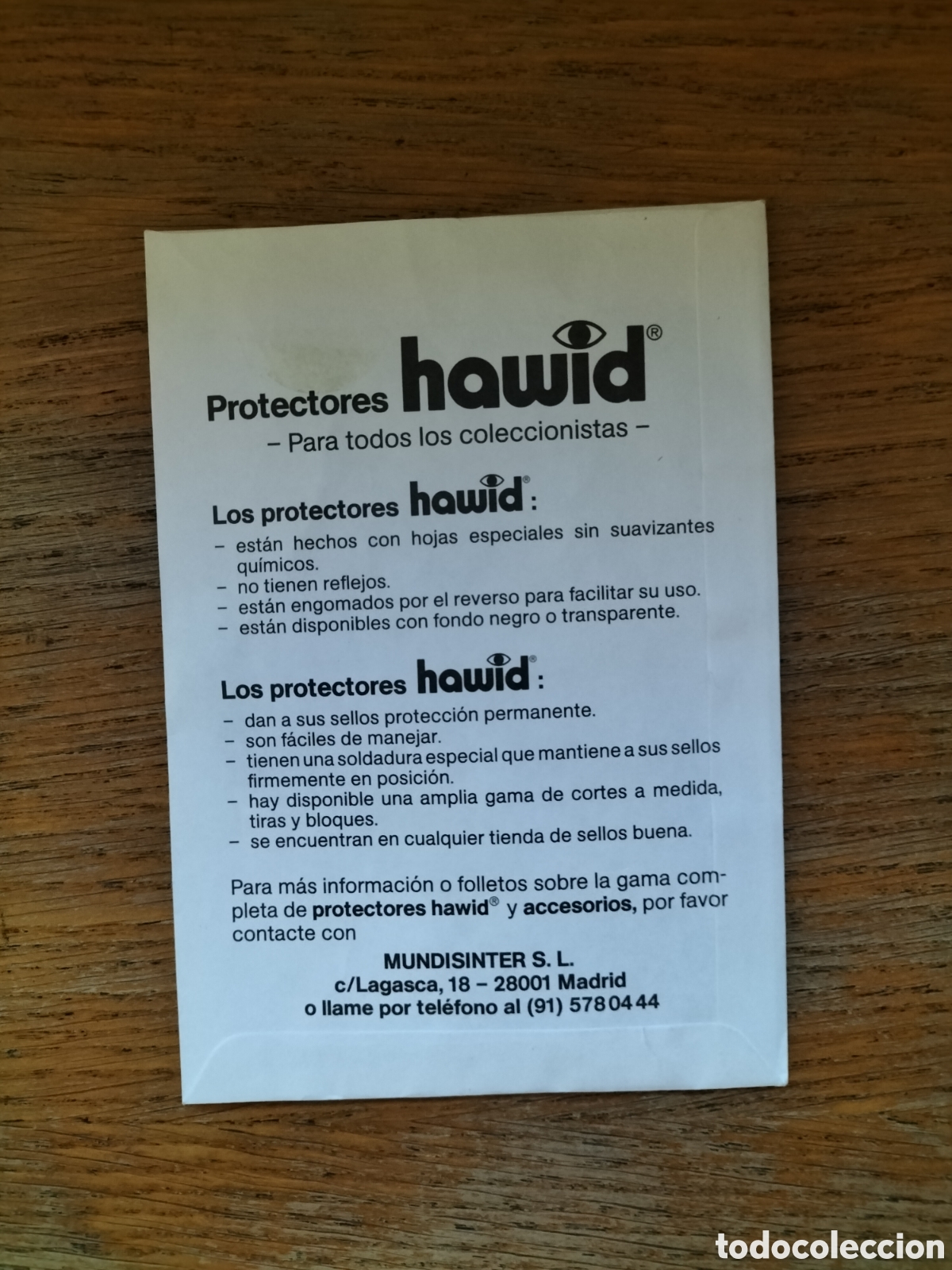 Sellos: Protectores hawid - Foto 1
