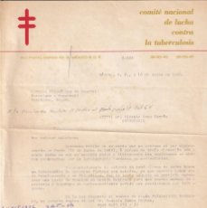 Sellos: MÉXICO 1965 - COMITÉ NACIONAL DE LUCHA CONTRA LA TUBERCULOSIS / DENEGACIÓN INTERCAMBIO DE SELLOS