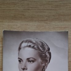 Sellos: POSTAL FOTO GRACE KELLY 3 SELLOS 1957