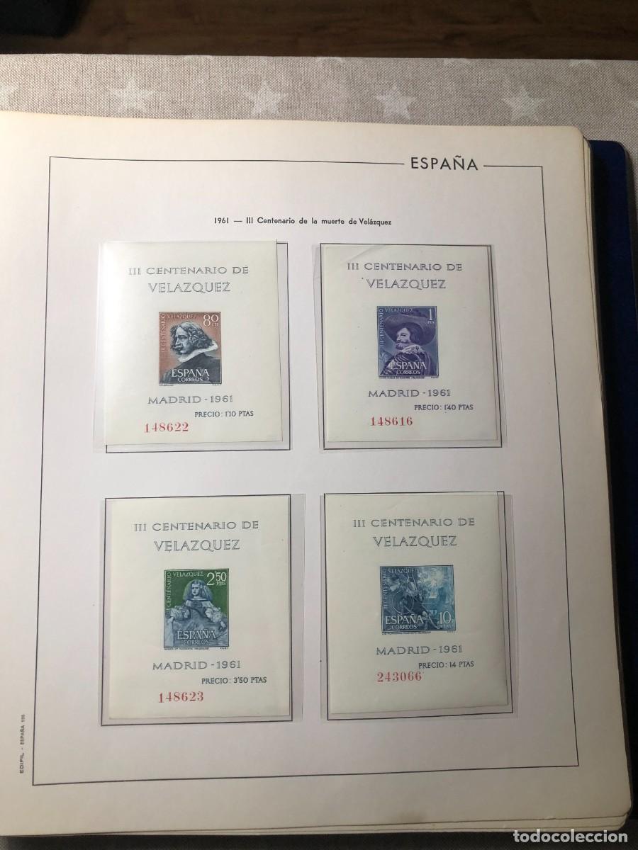 Sellos: Hojas Edifil de 1961 con sellos - Foto 1