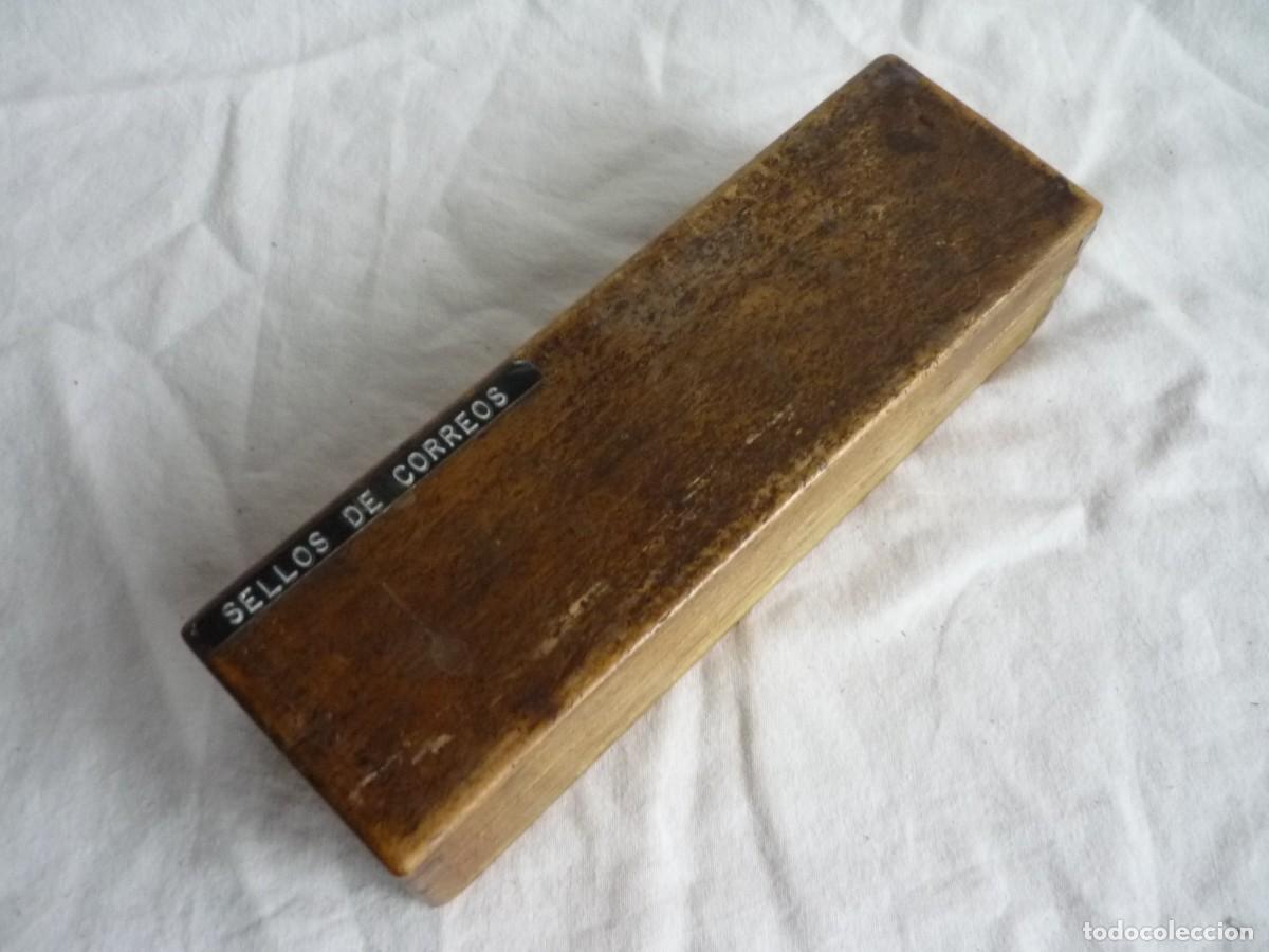 Sellos: Caja de madera para sellos de correos - Foto 4