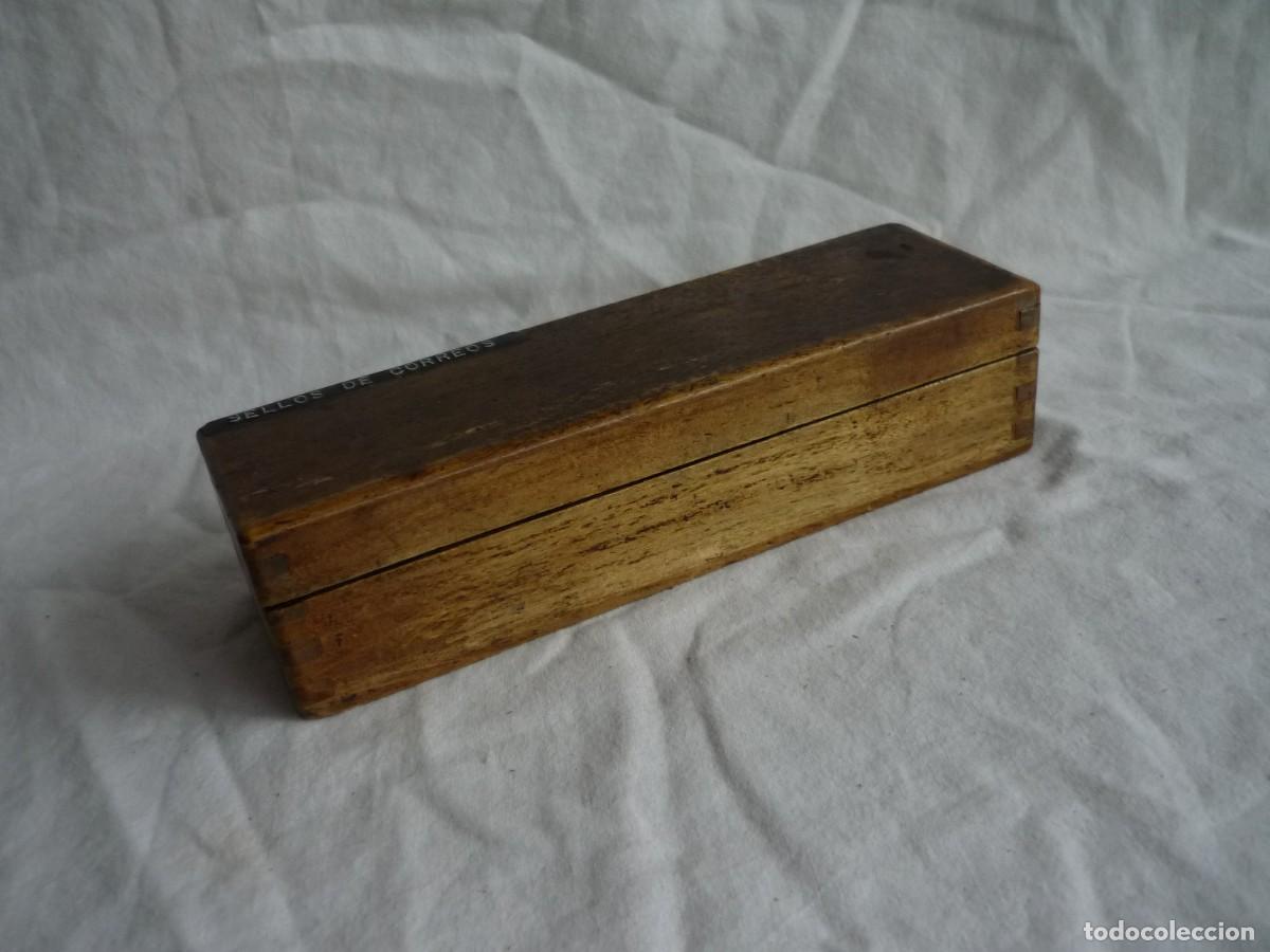 Sellos: Caja de madera para sellos de correos - Foto 5