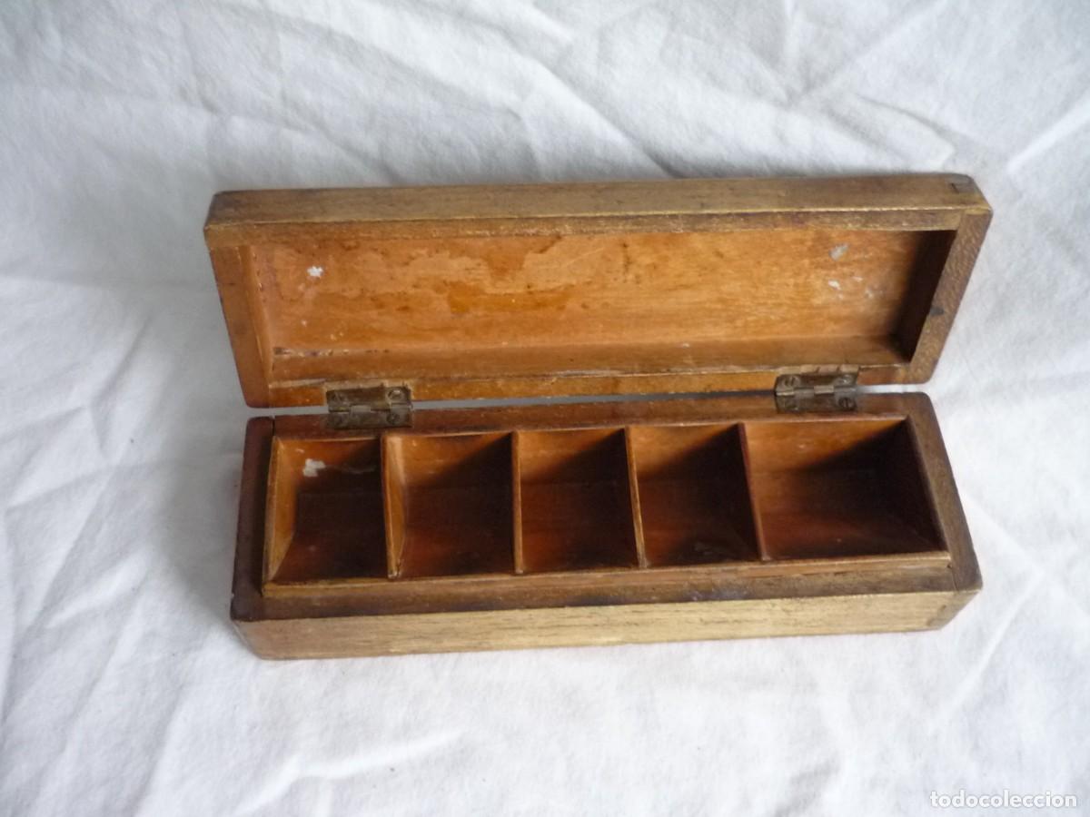 Sellos: Caja de madera para sellos de correos - Foto 2
