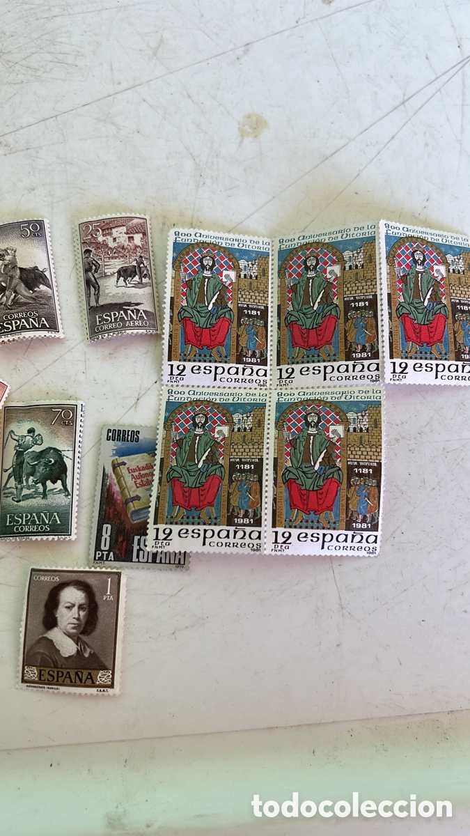Sellos: LOTE SELLOS ANTIGUOS SIN PEGAR - Foto 3