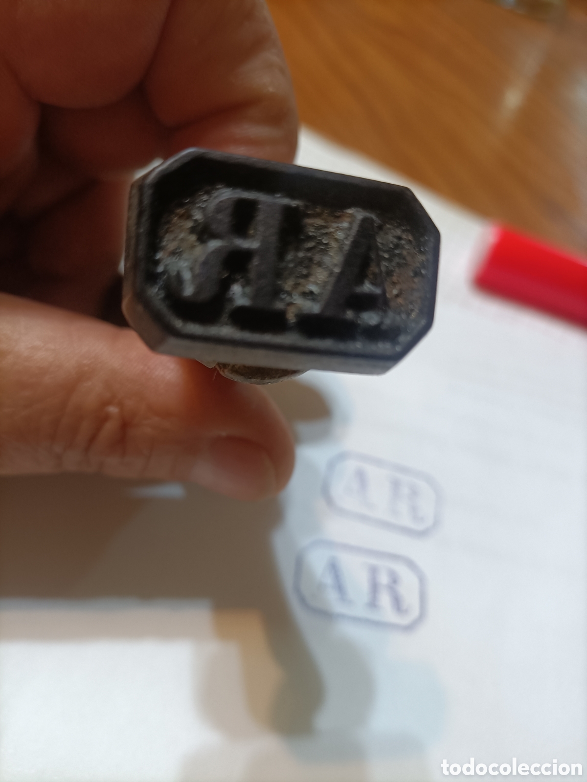 Sellos: Tamp&oacute;n acuse de recibo hierro fundido - Foto 3