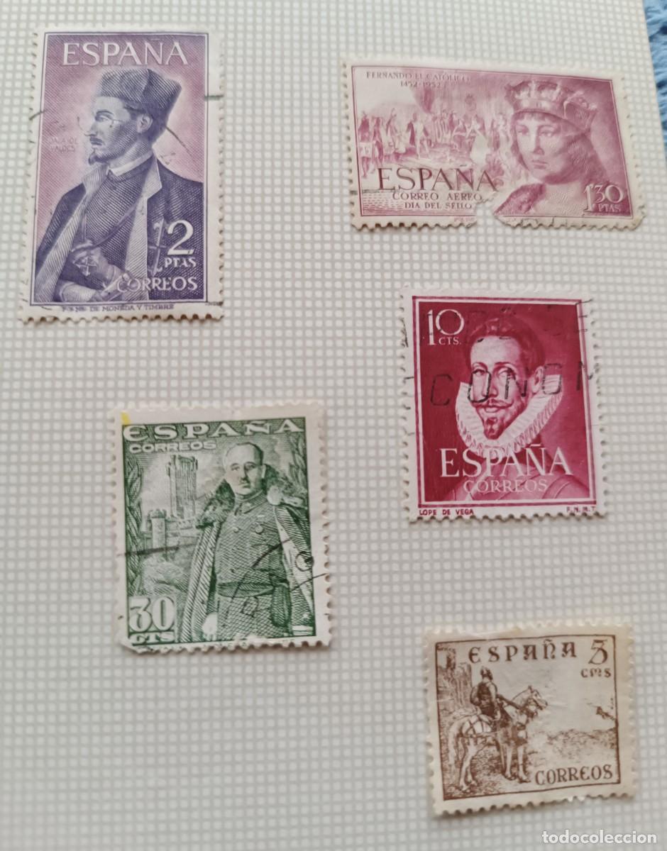 Sellos: 8 sellos Espa&ntilde;a varios - Foto 2
