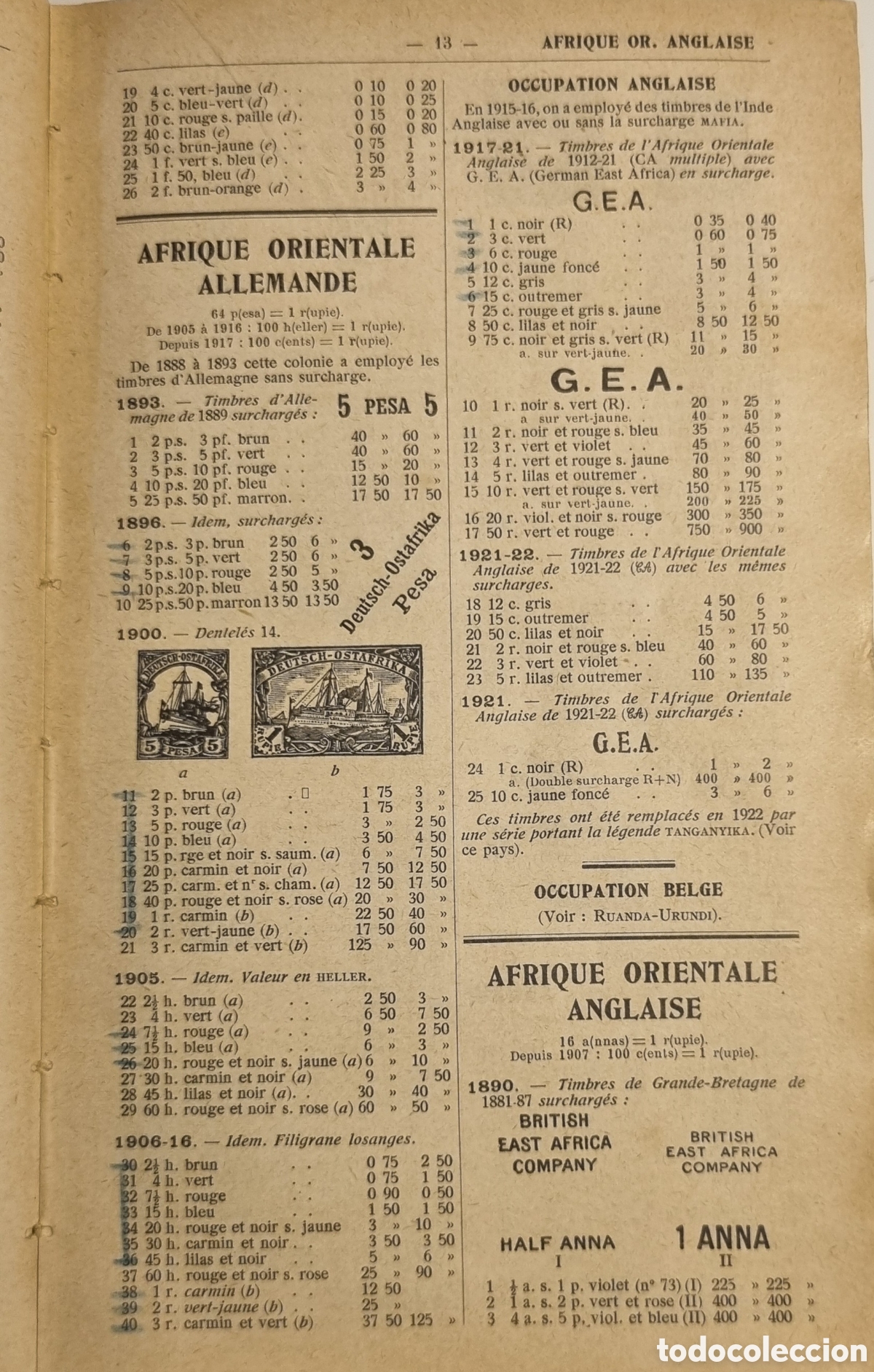 Sellos: Cat&aacute;logo Yvert & Tellier Champion 1937 - Foto 4