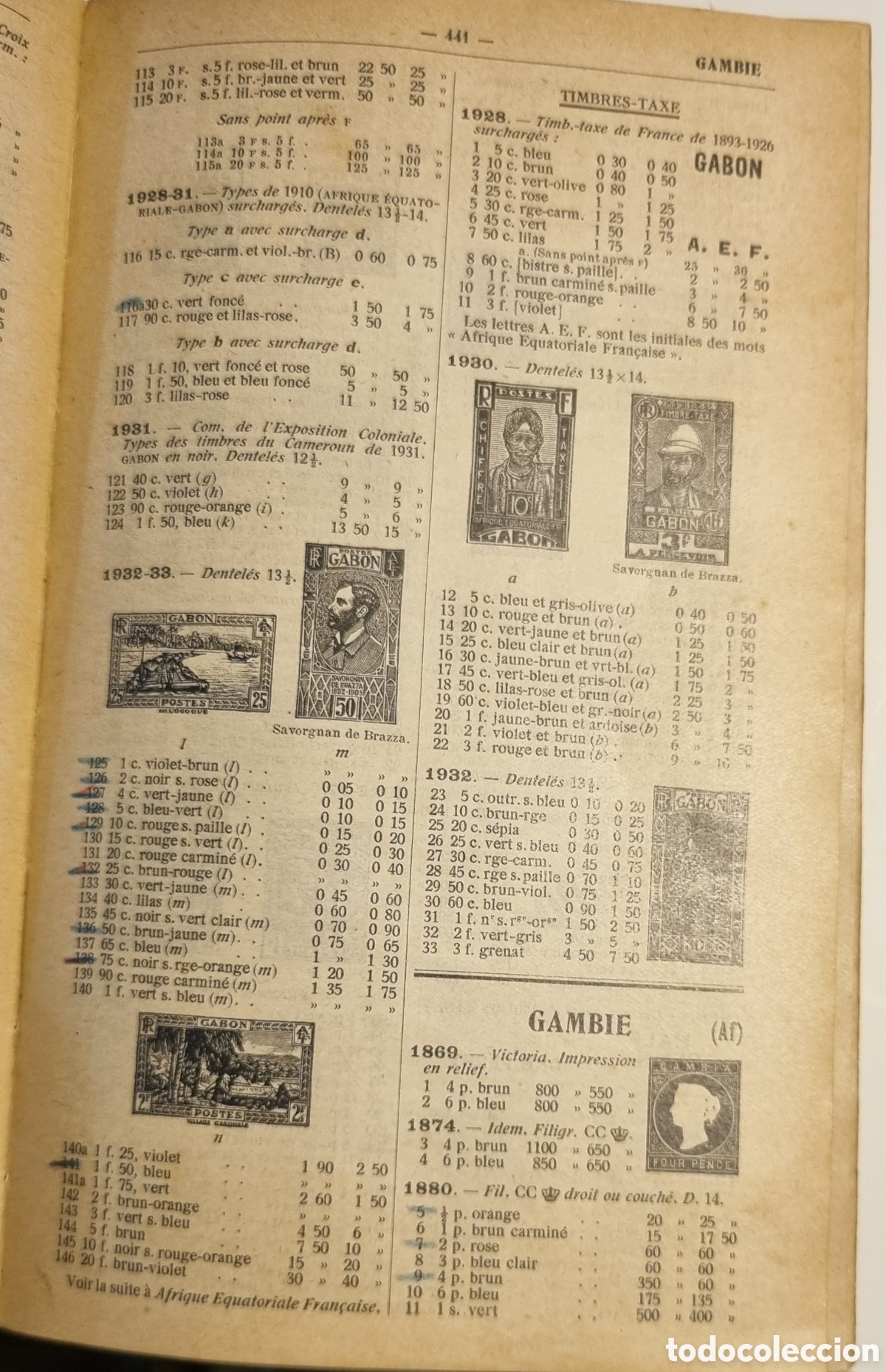 Sellos: Cat&aacute;logo Yvert & Tellier Champion 1937 - Foto 6