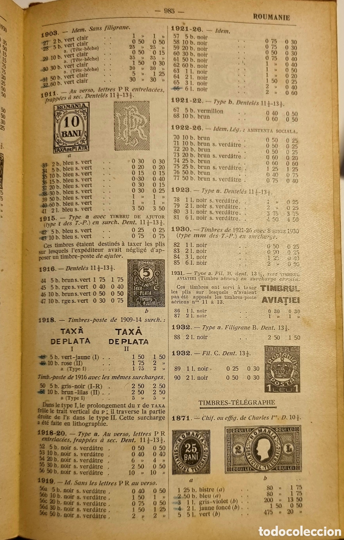 Sellos: Cat&aacute;logo Yvert & Tellier Champion 1937 - Foto 8