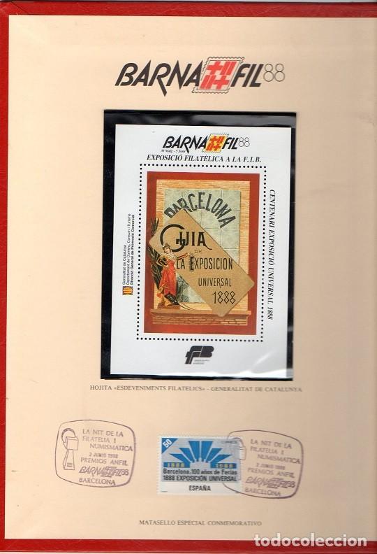 Sellos: Carpeta Barnafil 1988 - Foto 2
