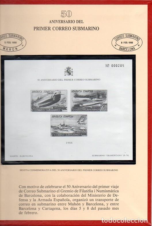 Sellos: Carpeta Barnafil 1988 - Foto 3