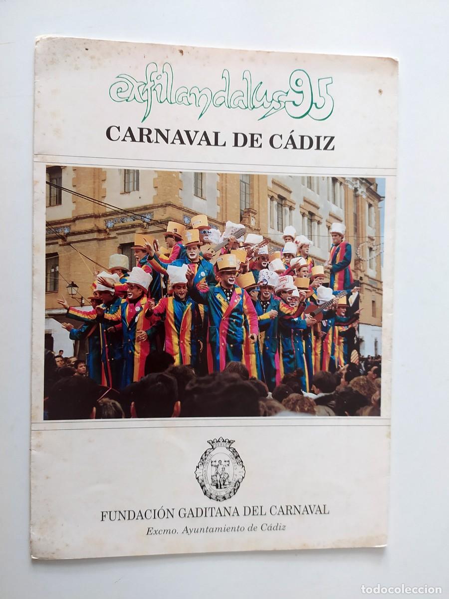 Sellos: LIBRETO EXFILANDALUS 95: CARNAVAL DE CADIZ - Foto 1