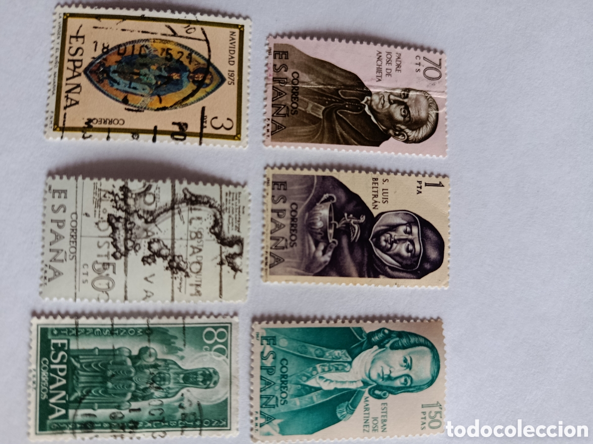 Sellos: Lote 20 sellos usados Espa&ntilde;a - Foto 2