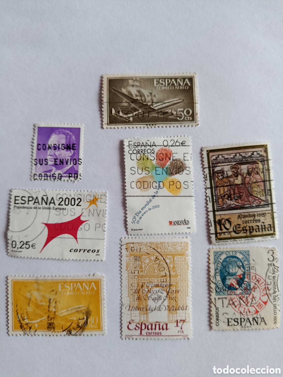 Sellos: Lote 20 sellos usados Espa&ntilde;a - Foto 4
