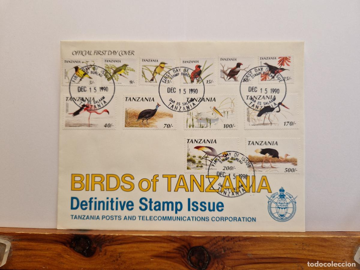 Sellos: BONITO SOBRE DE SELLO. DEFINITIVE STAMP ISSUE. TANZANIA - Foto 1