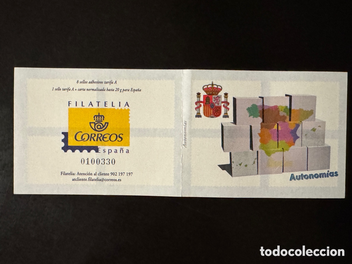 Sellos: 8 sellos Tarifa A Autonom&iacute;as - Foto 2