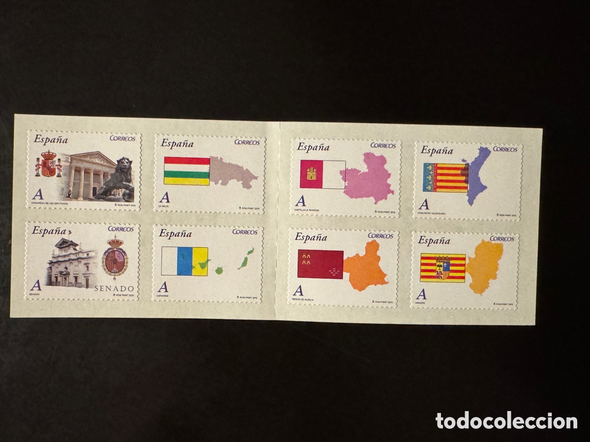 Sellos: 8 sellos Tarifa A Autonom&iacute;as - Foto 1