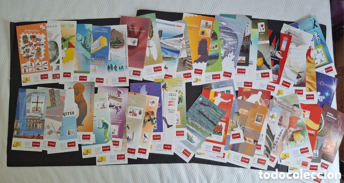 Sellos: SELLOS 2008. TODAS LAS INFORMACIONES FILAT&Eacute;LICAS