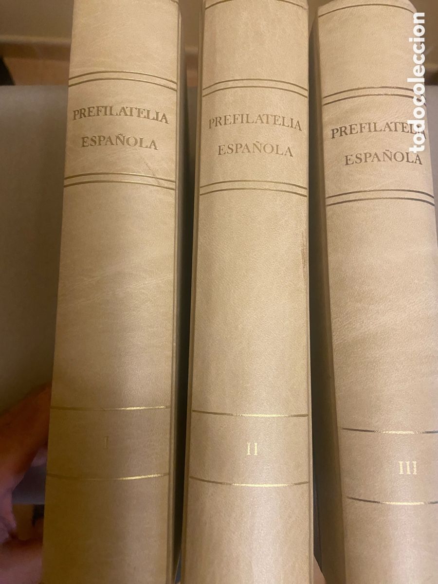 Sellos: PREFILATELIA ESPA&Ntilde;OLA. ESTUDIO MARCAS POSTALES SIGLOS XVIII Y XIX. 3 TOMOS