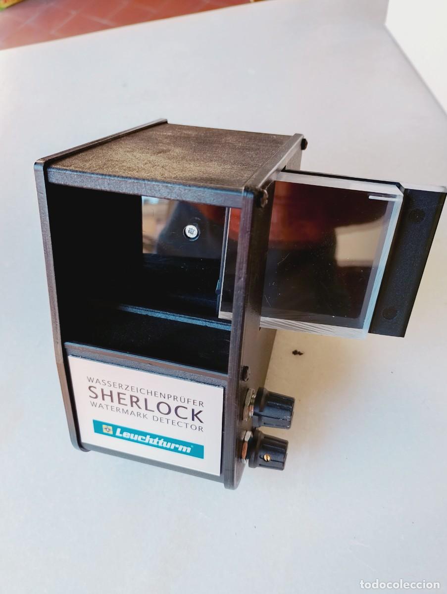 Timbres: Detector de filigranas Leuchtturm Sherlock