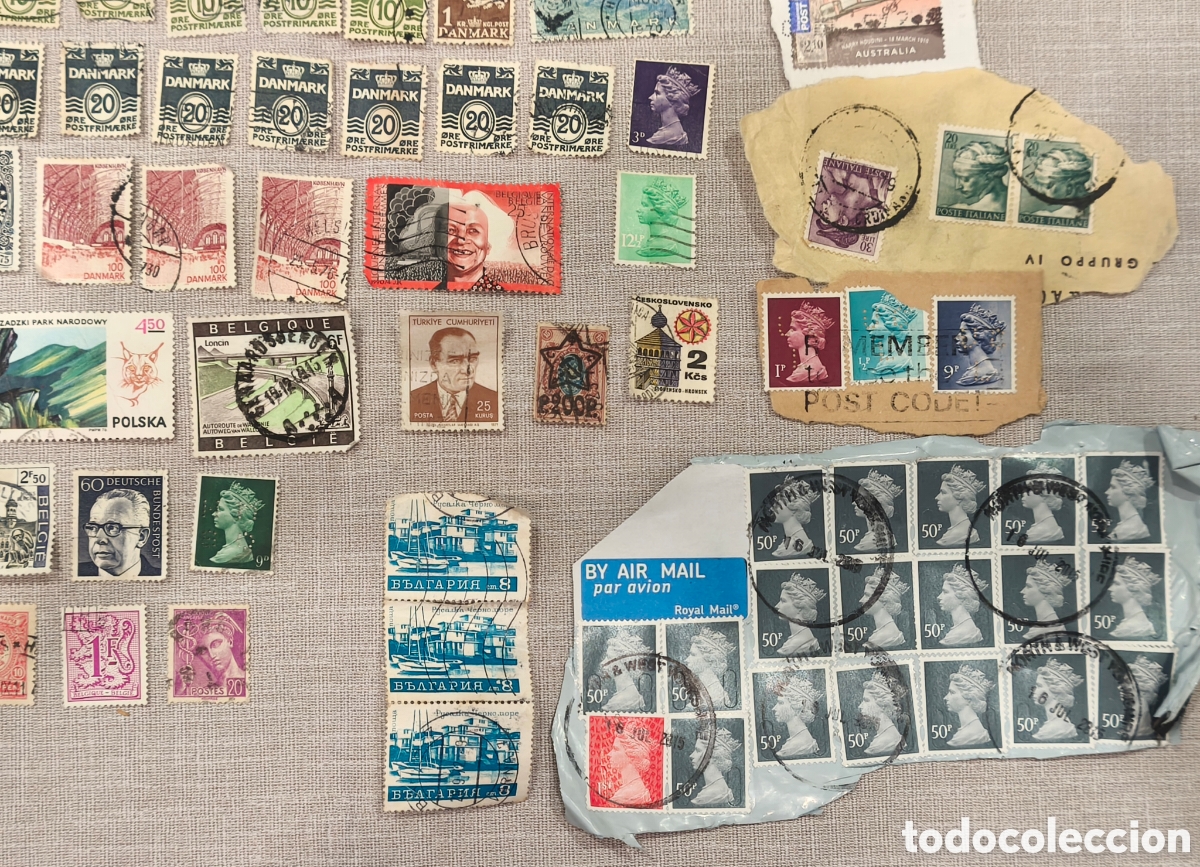 Sellos: Sellos variados de pa&iacute;ses - Foto 5