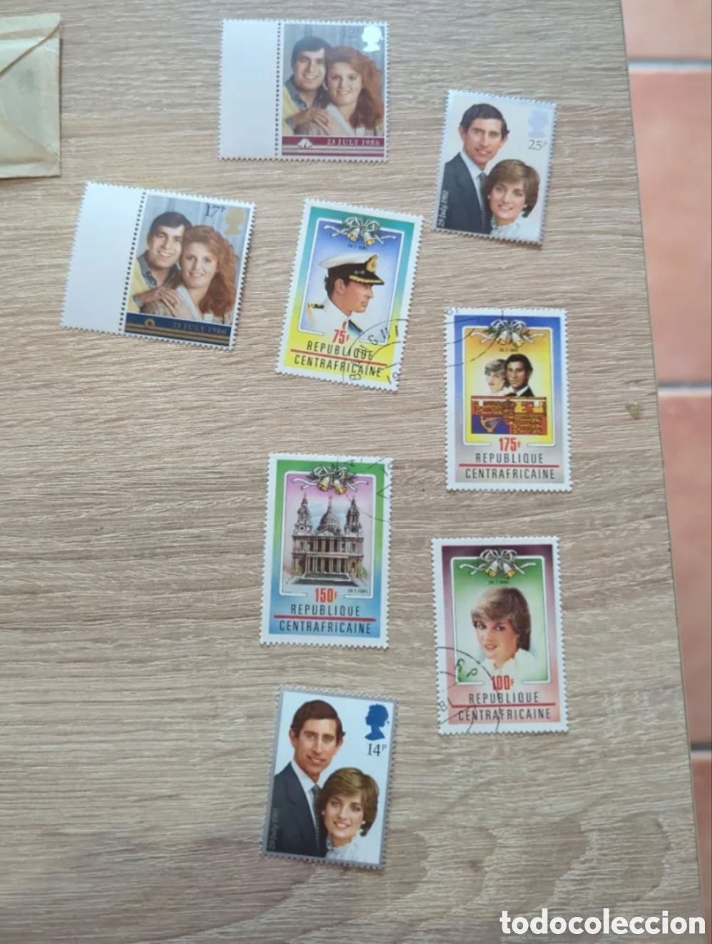 Sellos: Colecci&oacute;n de sellos a&ntilde;os 70, 80 y 90 muy variados