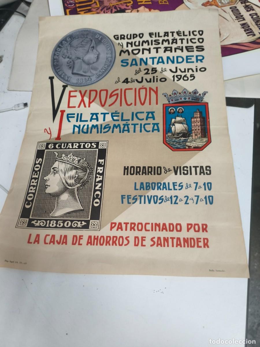 Sellos: V EXPOSICION FILATELICA NUMISMATICA GRUPO FILATELICO NUMISMATICO MONTA&Ntilde;ES SANTANDER