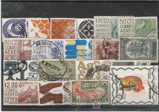 Sellos: MEXICO BONITO LOTE DE SELLOS - Foto 1