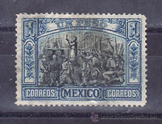 Sellos: mexico  204 usada, misa en el monte de las cruces, - Foto 1