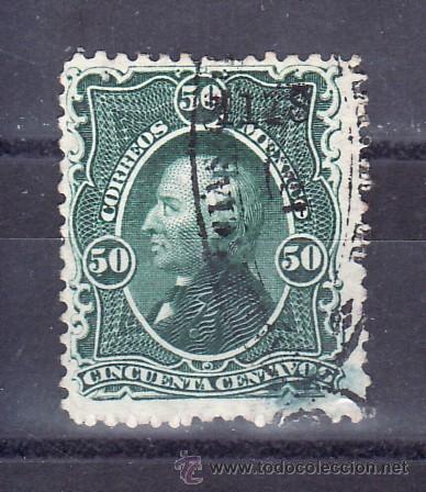 Sellos: mexico 59A usada, miguel hidalgo, - Foto 1